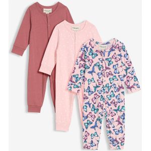 Baby pyjama onesie (set van 3)