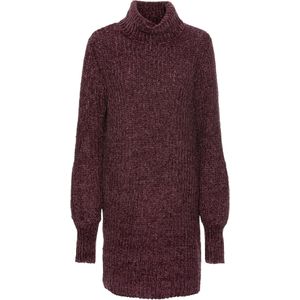 Gebreide chenille jurk