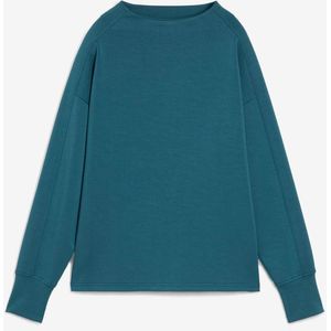 Oversized sweater van zachte scuba