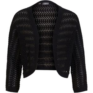 Bolero in gehaakte look, halflange mouw