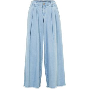 Wide leg jeans, broekrok