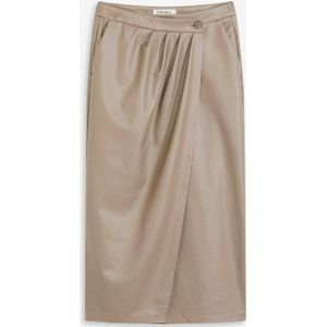 Imitatieleren midirok in wikkellook