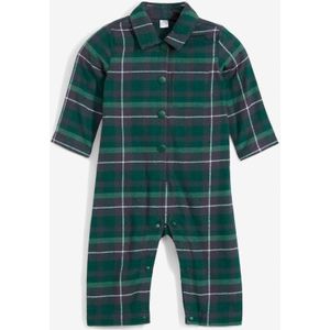 Baby jumpsuit van flanel