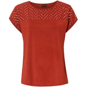 Shirt van soepele viscose