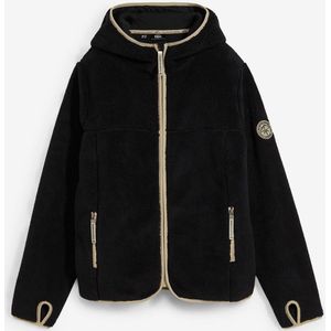 Teddy fleece vest met capuchon