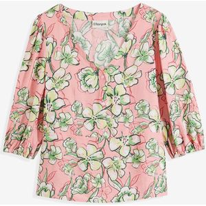 Blouse van fijne viscosemix