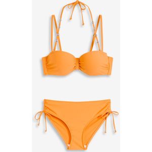 Balconette bikini met extra halter bandje (2-dlg. set)