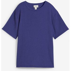 Shirt van borken crèpe