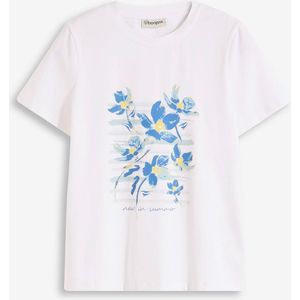 T-shirt van stretch katoenmix