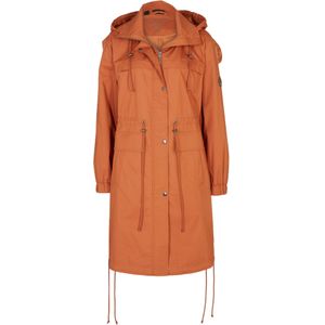 Trench parka met grote zakken