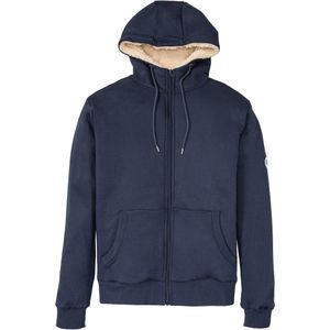 Thermo sweatvest met capuchon en fleece voering