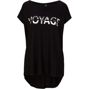 Longshirt met metallic print