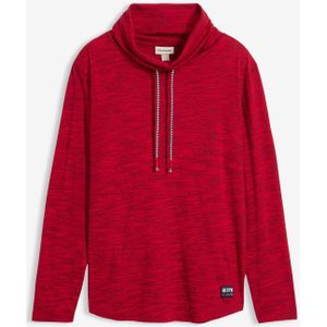 Longsleeve met sjaalkraag