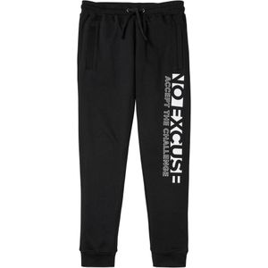 Joggingbroek van katoen met een sportieve print