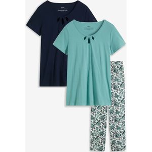 Pyjamabroek en 2 shirts (3-dlg. set)