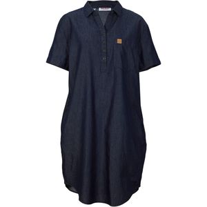 Spijkerjurk, korte mouw