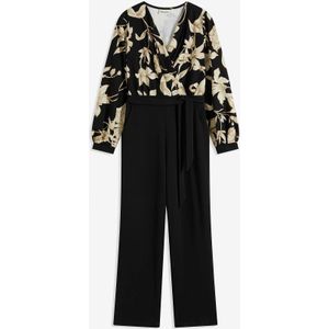 Jersey jumpsuit in wikkellook