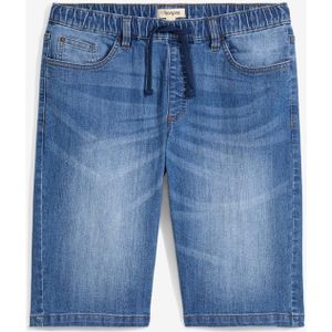 Lange lichte sweatjeans bermuda, regular fit