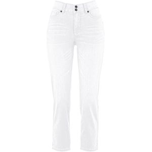 Slim fit jeans met mid waist en comfortband