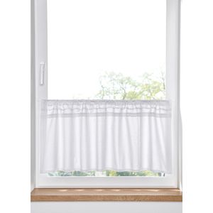 Valletje van biologisch katoen met kantrandje