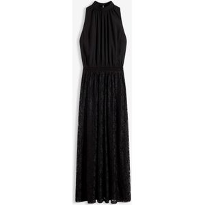 Maxi jurk met rok van kant