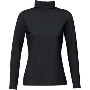 Stretch colshirt, lange mouw