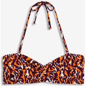 Bandeau bikinitop met afneembare bandjes