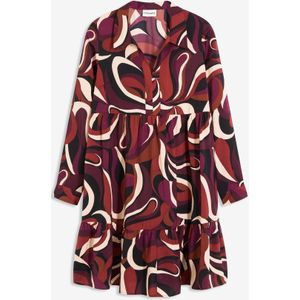 Tuniekjurk van soepel satijn