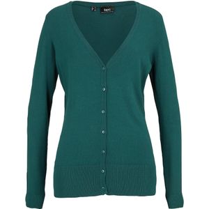 Basic vest met knoopsluiting