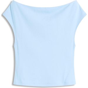 Off-shoulder shirt van puur biologisch katoen