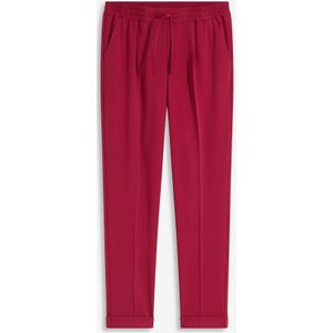 Instapbroek met bandplooien