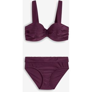 Balconette bikini met gewatteerde bandjes (2-dlg. set)
