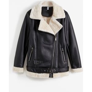 Bikerjas van imitatiebont