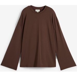 Longshirt van een soepele stof