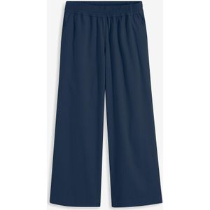 Palazzo broek in wollen look