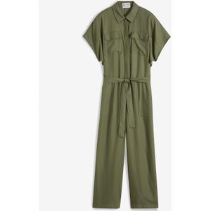 Jumpsuit van soepel Lyocell