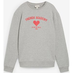 Sweater van een zachte biologische katoenmix