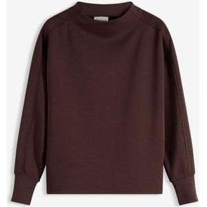 Oversized sweater van zachte scuba