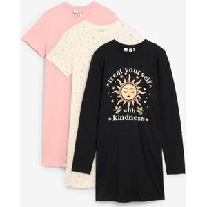 Nachthemd van puur biologisch katoen (set van 3)