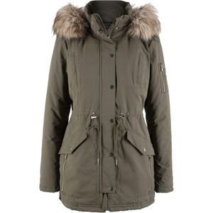 Warm gevoerde parka