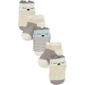 Baby sokken met biologisch katoen (5 paar)