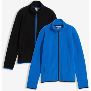Fleece vest met opstaande kraag (set van 2)