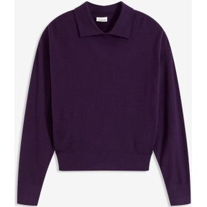 Fijn gebreide trui met viscose