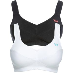 Bh zonder beugels met biologisch katoen (set van 2)