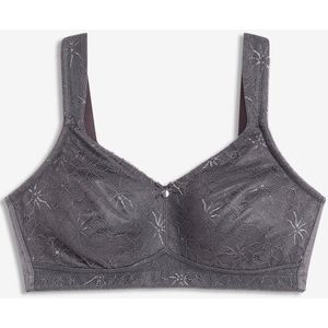 Steun bh zonder beugels met gewatteerde schouderbandjes