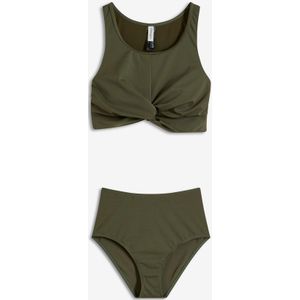 Bralette bikini in wikkellook (2-dlg. set)