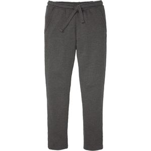 binnenkant zacht geruwd joggingbroek met rechte zoom