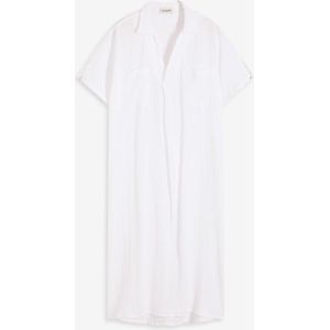 Kaftan jurk van zachte mousseline