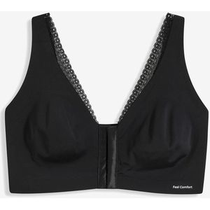 Gewatteerde Feel Comfort lasercut bh zonder beugel met sluiting aan de voorkant