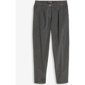 Corduroy broek met biologisch katoen, balloon fit